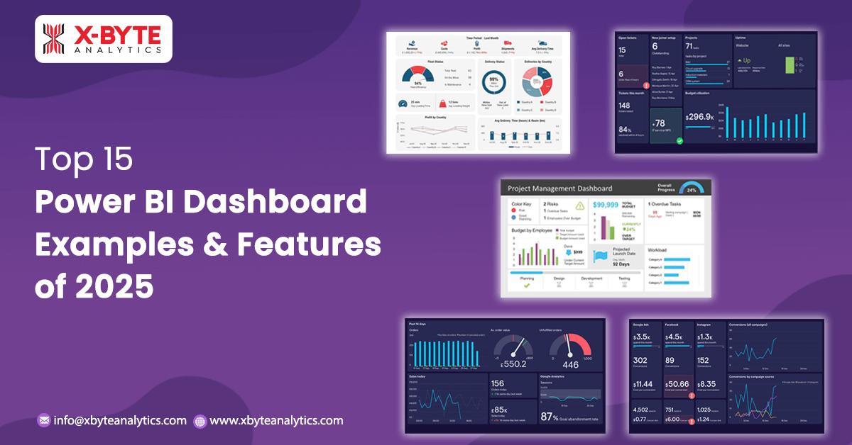 Top 15 Power BI Dashboard Examples & Features of 2025